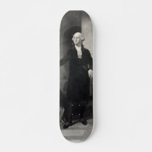 Skateboard Tableau George Washington Portrait
