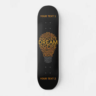 Skateboard Tableaux de bord personnalisés Inspiration Light B