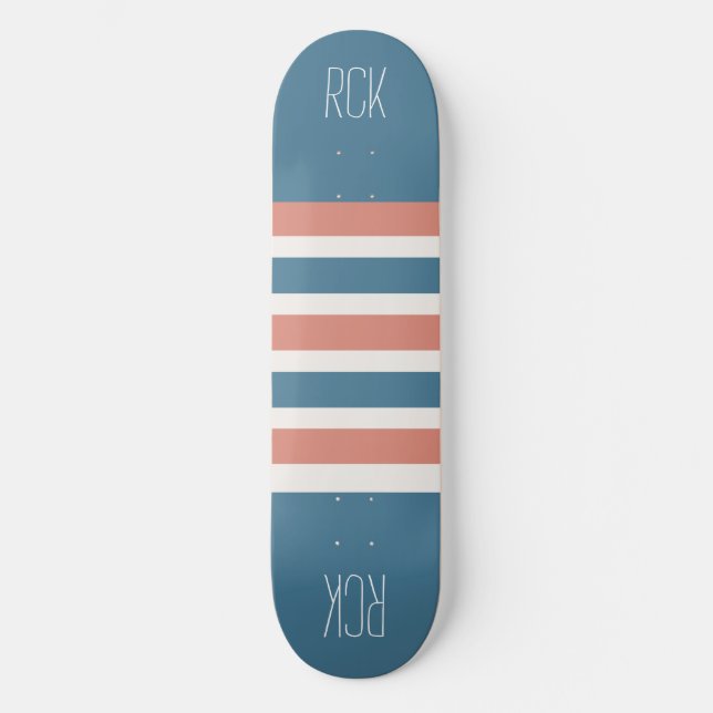 Skateboard Tableaux monogrammes personnalisés Motifs (Recto)