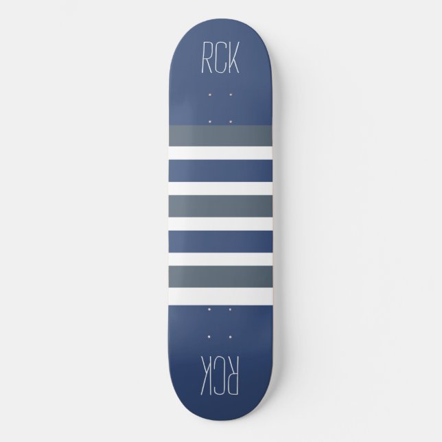 Skateboard Tableaux monogrammes personnalisés Motifs (Recto)