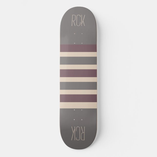 Skateboard Tableaux monogrammes personnalisés Motifs (Recto)