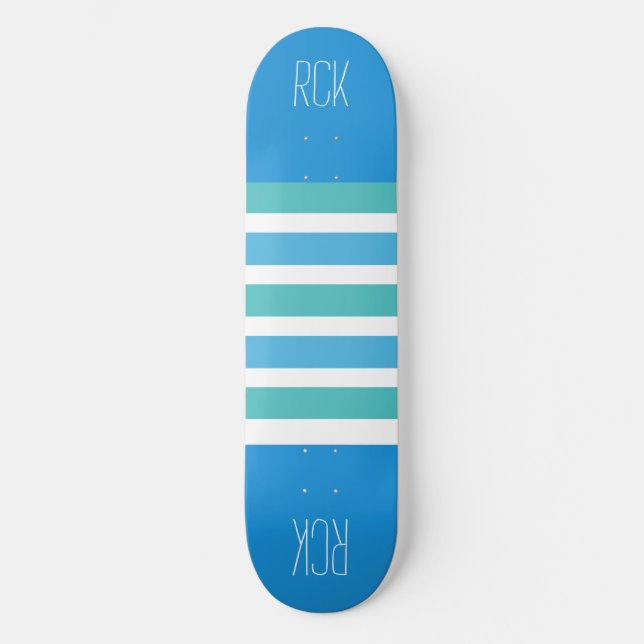 Skateboard Tableaux monogrammes personnalisés Motifs (Recto)