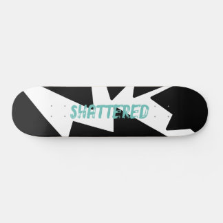 Skateboard tablette de patinage brisée