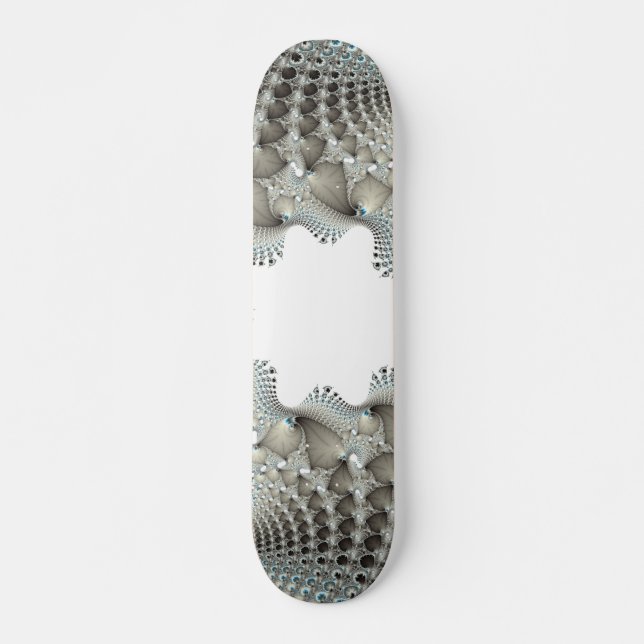 Skateboard Tangée en bleu (Devant)