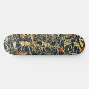 Skateboard Tapisserie Art Vintage Cerf & Boucliers de William