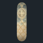 Skateboard Tapisserie ornementale avec design géométrique orn<br><div class="desc">Ce design géométrique orné,  bien qu'il ne soit pas aussi impliqué que celui de Pythagore,  est néanmoins captivant sur cette tapisserie ornementale. Le motif a l'air d'antiquité,  et peut faire un grand cadeau pour quiconque apprécie la vue de la carreaux ornés de travail.</div>