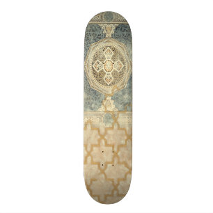 Skateboard Tapisserie ornementale avec le dessin géométriqu