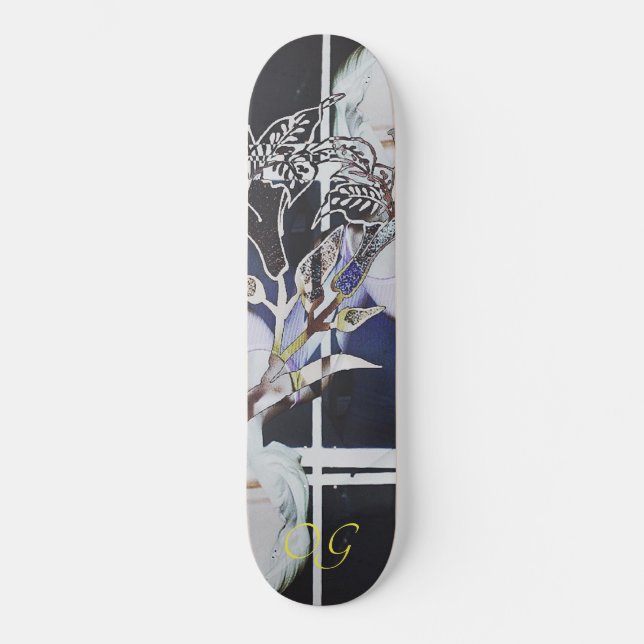 Skateboard Tarot Et Patinage Tessellate (Recto)