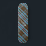Skateboard Tartan Clan Anderson Checkered Plaid<br><div class="desc">Level up your tartan game with this Anderson Clan Scottish print Tartan skateboard that's perfect for warmer months while you practice your skill at jumping over objects TIP: Celebrate all things tartan Clan Anderson and combine this with our matching Coffee Mug, Kitchen Towel, Water bottle, or iPhone case, available in...</div>