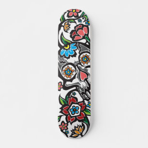 Skateboard Tatouage graphique