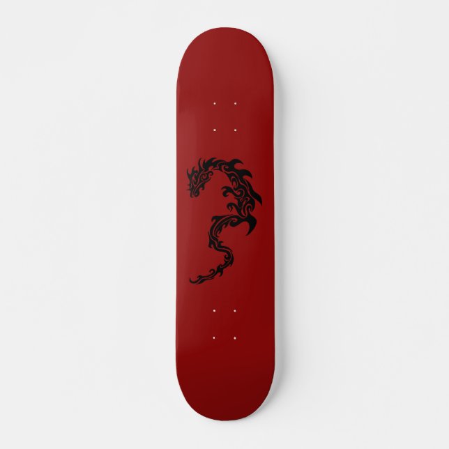 Skateboard Tattoo de la tribu des Serpents dragons (Devant)
