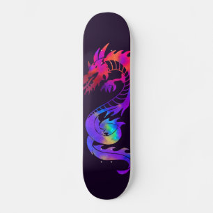 Skateboard Tattoo de Rainbow Dragon