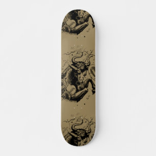 Skateboard Taurus Zodiac Constellation Hevelius 1690 sur Taup