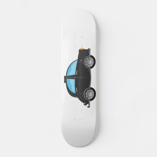 Skateboard Taxi noir (Recto)