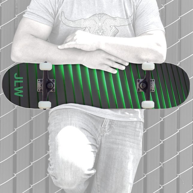 Skateboard Techno Cyber Vert Tailles Noir (Créateur téléchargé)