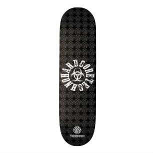 Skateboard Techno inconditionnelle - planche à roulettes