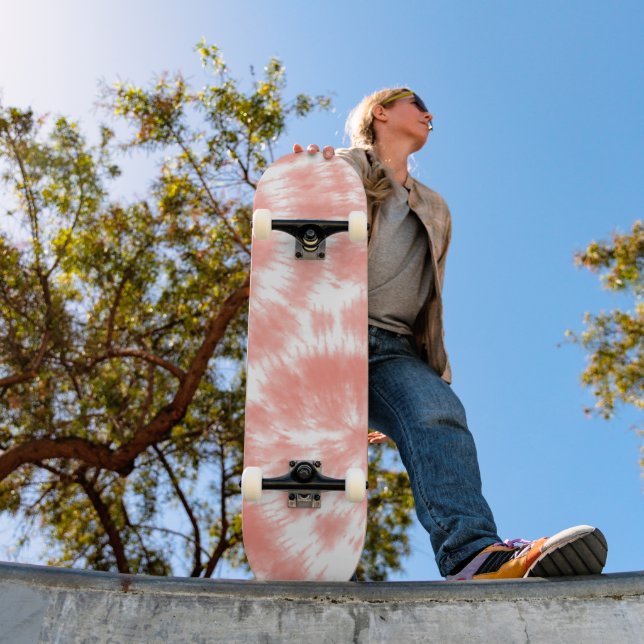 Skateboard Teinture Tie Dye (Extérieur 1)