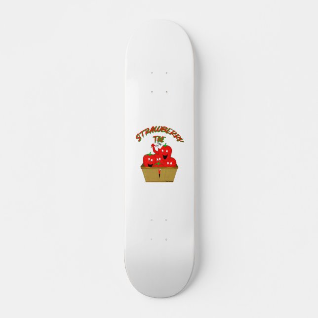 Skateboard Temps de la fraise ! (Devant)