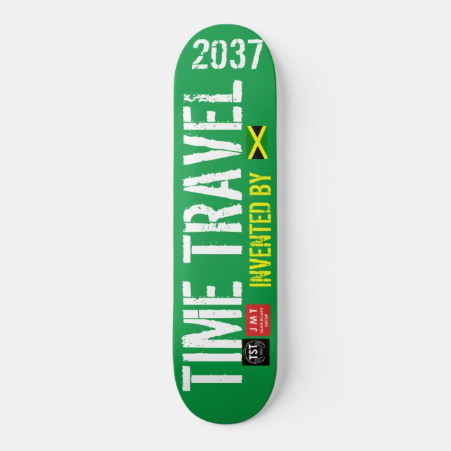 SKATEBOARD TEMPS DE VOYAGE SKATEBOARDS / JMT SKATEBOARDS (Recto)