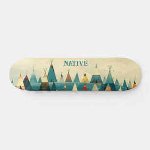 Skateboard Tentes de la tribu amérindienne