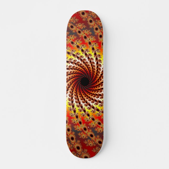 Skateboard Terrapin Spin Fractal Art (Devant)
