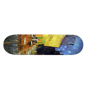 Skateboard Terrasse de café la nuit par Vincent van Gogh 188