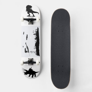 Skateboard Terre des Dinosaures image graphique de l'ombre