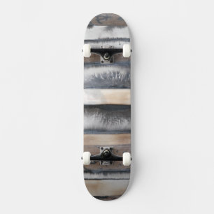 Skateboard Terre et fumée I