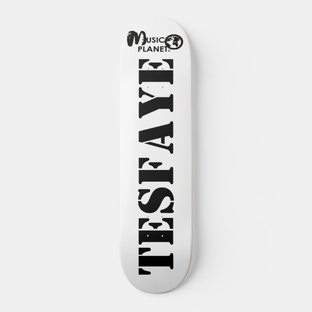 Skateboard TESFAYE Planche à roulettes (Recto)
