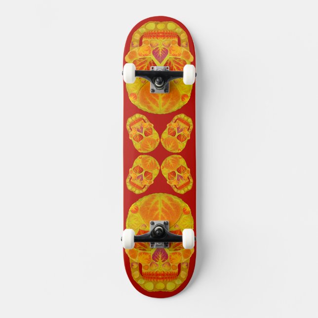 Skateboard Tête de feuille d'aspect 13 (Recto)