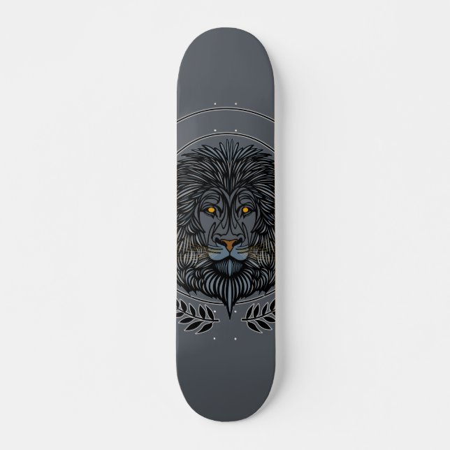 Skateboard Tête de lion (Devant)