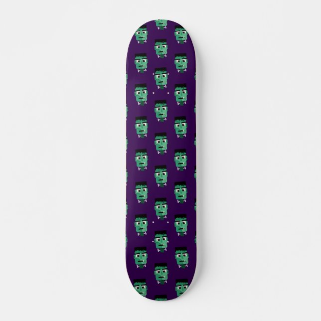 Skateboard Tête de monstre de Frankenstein (Devant)