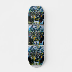SKATEBOARD TÊTES DE HIP HOP