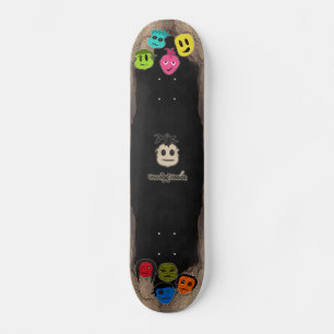 Skateboard Têtes vaudou ~ Grotte