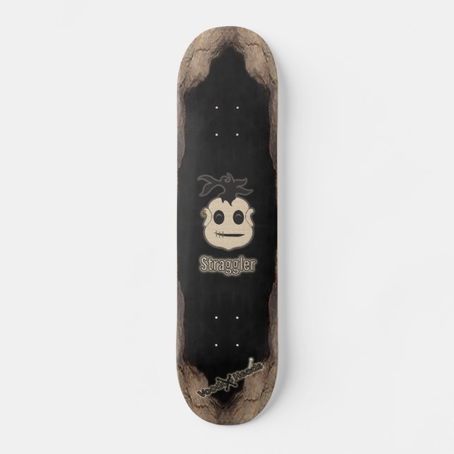 Skateboard Têtes vaudou ~ Grotte (Recto)