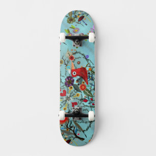 Skateboard Texte Rupydetequila mots Rupydetequila turquoise