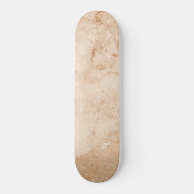 Skateboard Texture crémeuse en marbre (Recto)