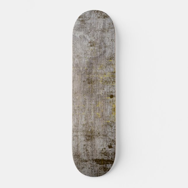 Skateboard Texture de bois grunge (Recto)