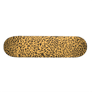 Skateboard Texture de léopard