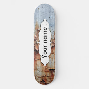 Skateboard Texture de peinture d'épluchage