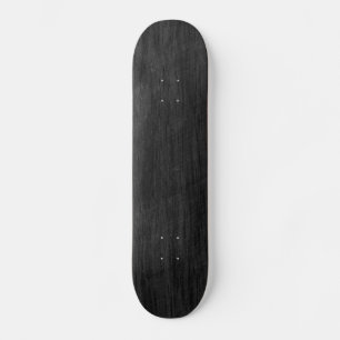 Skateboard Texture en bois noire