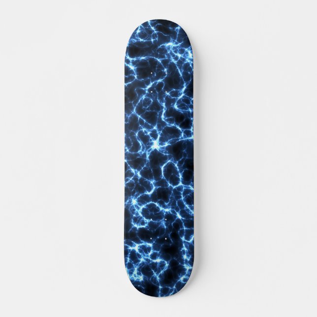 Skateboard Texture Motif de conception de lumière bleu électr (Devant)