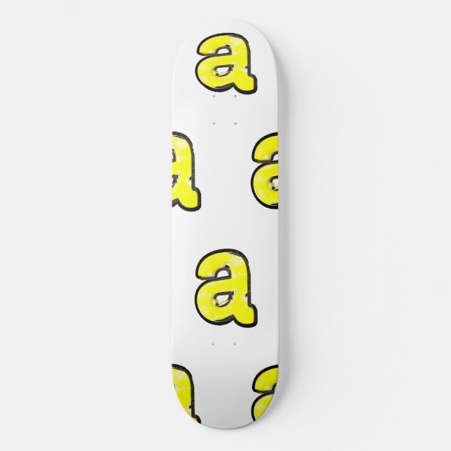 Skateboard Thaddeus & Crimson/THCBand's THCA "a" (Recto)