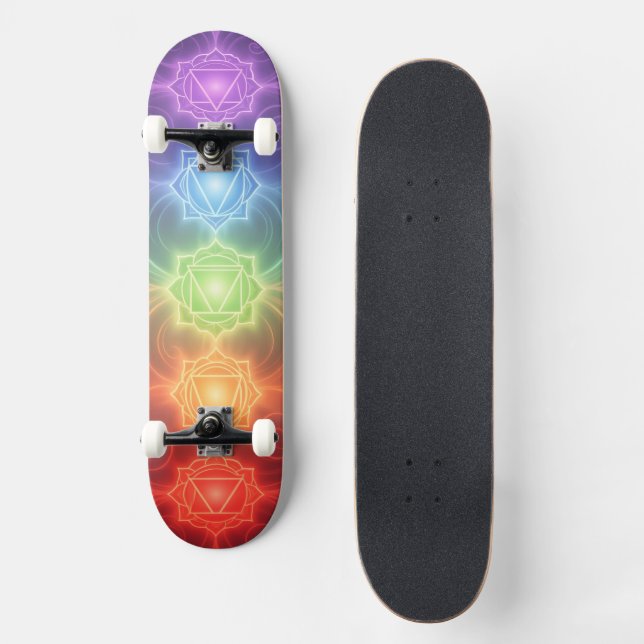 Skateboard The 7 Chakras´9 (Recto)