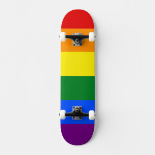Skateboard The Colors of the rainbow