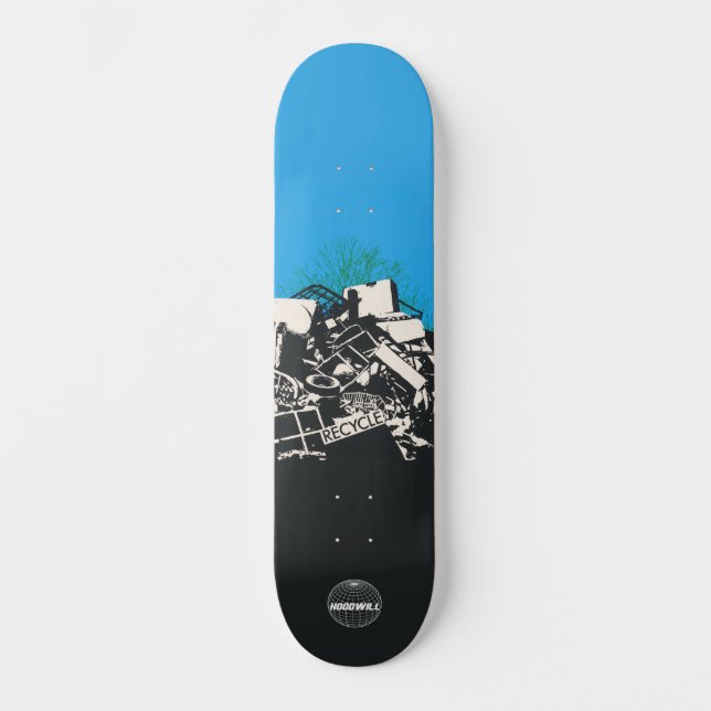 Skateboard The HoodWill Recycler  (Recto)
