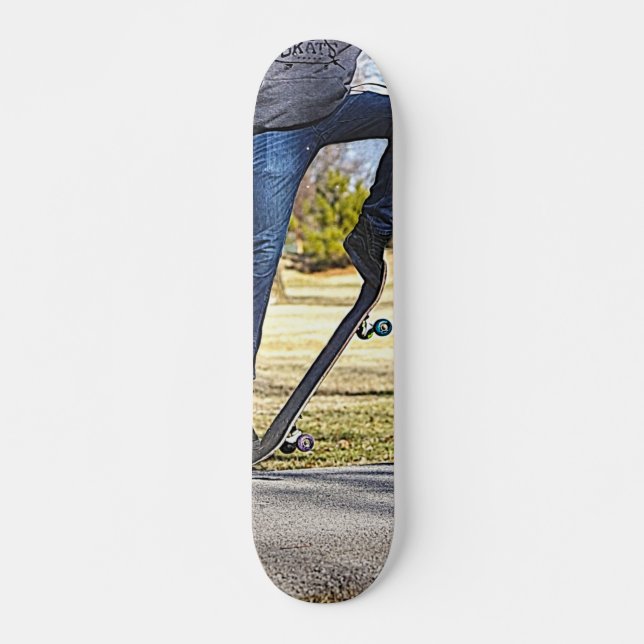 Skateboard The Ollie Painterly (Devant)