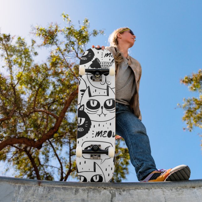 Skateboard The Ultimate Cat Lover - Cozy Cat pet  (Extérieur 1)