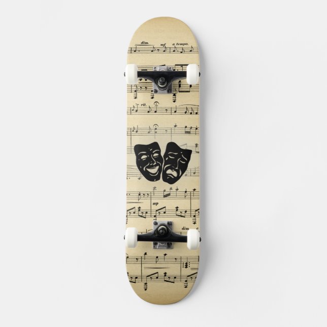 Skateboard Théâtre et musique (Recto)