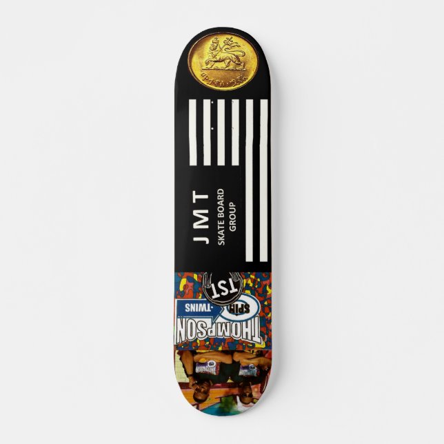 Skateboard THOMPSON. JUMEAUX. Planche à roulettes (Devant)